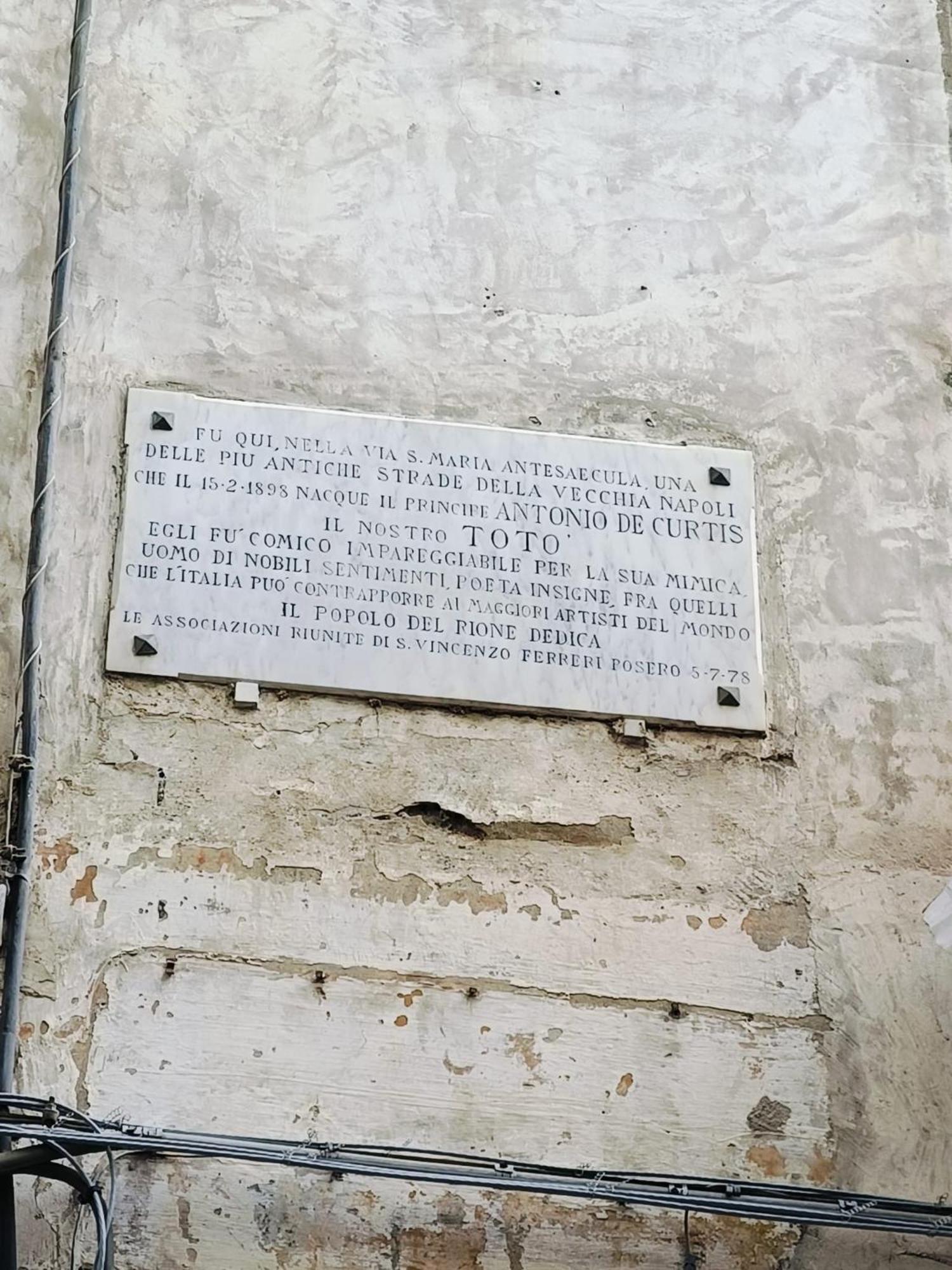 Residenza Marvin De Curtis Lägenhet Neapel Exteriör bild